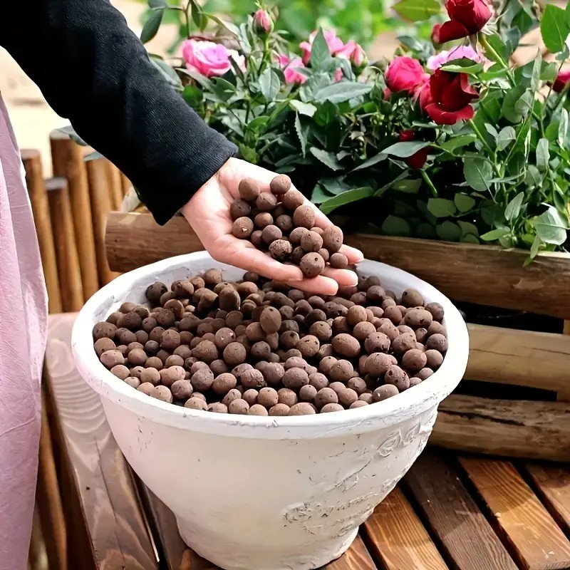 Aquarium Decor - Lichtgewicht en ademende terracotta-pellets voor aquariumdecor,