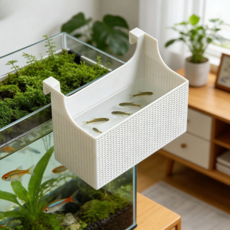 Betta Fish Tank - 1pc Vis Kweek Isolatie Box Aquarium