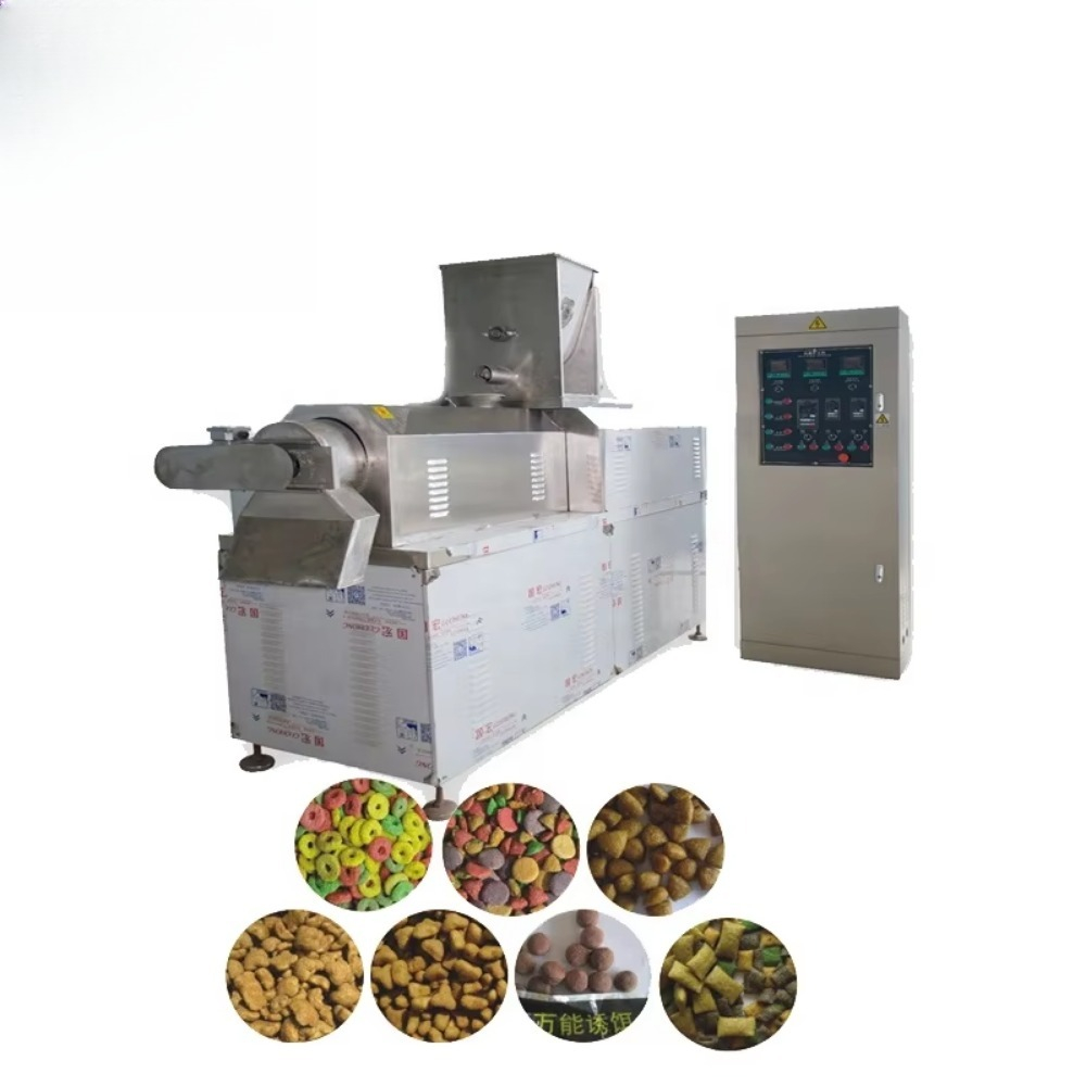 Fish Food - Volautomatische droog- en natvoerproductielijn voor honden-