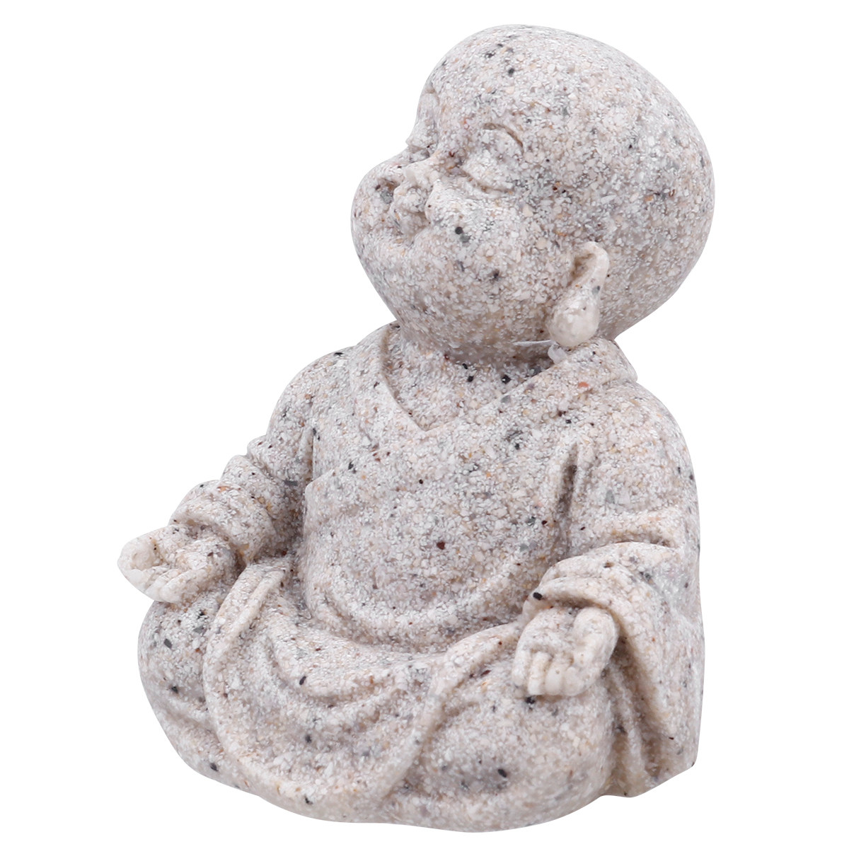 Fish Aquarium Home - Maitreya Boeddhabeeld Zandsteen Hars Aquarium Ornament