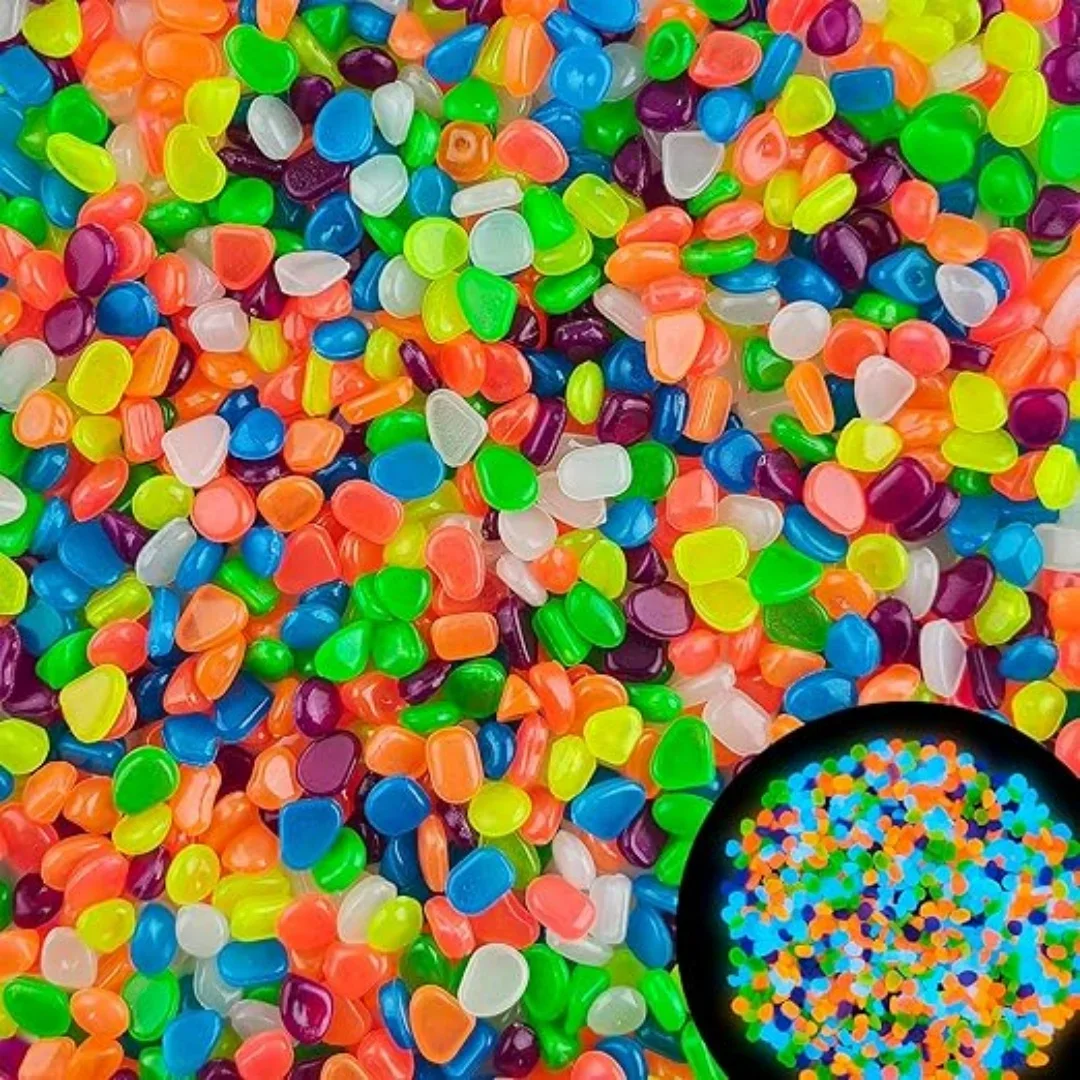Fish Tank Gravel - 500 Stuks Glow in The Dark