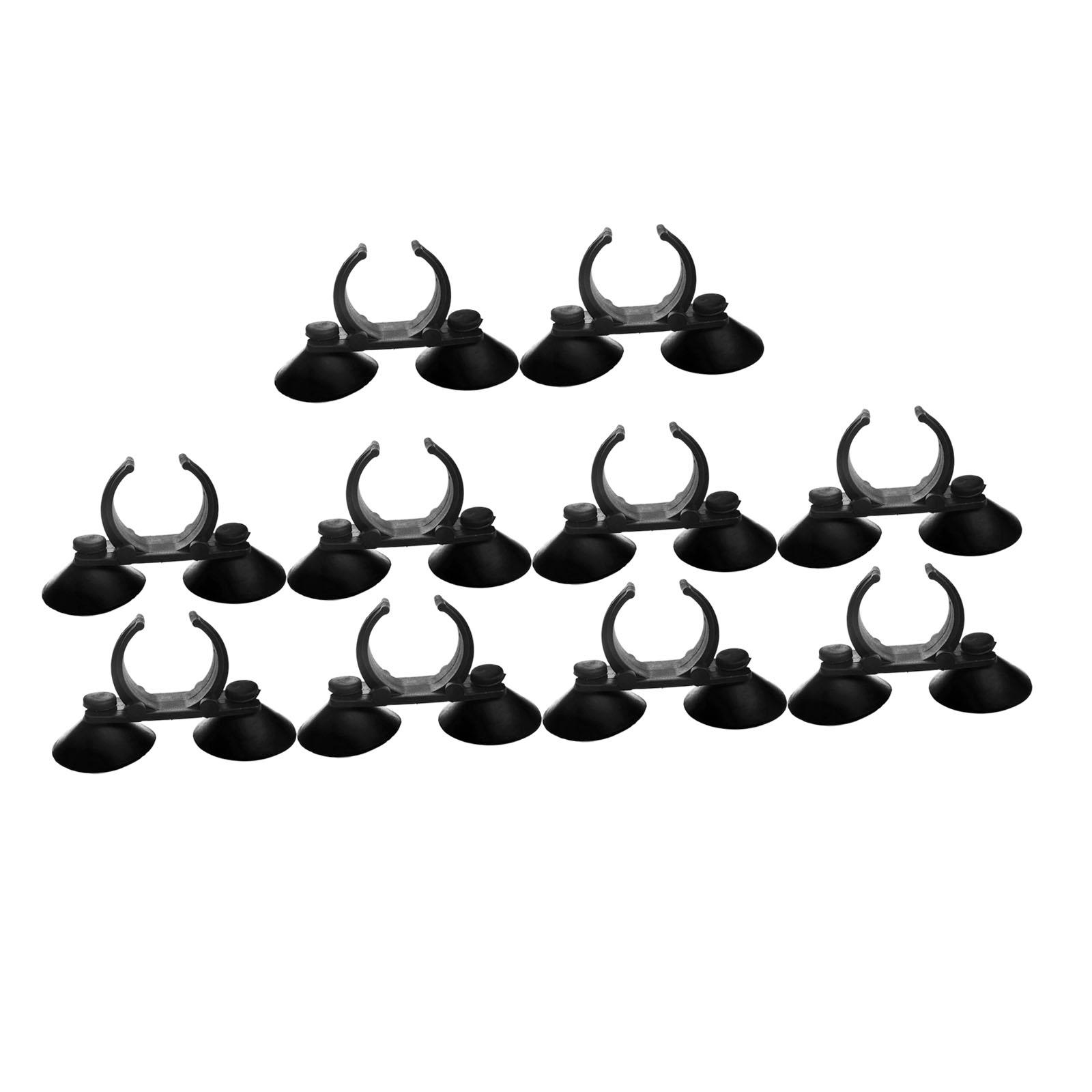 Fish Tank Heater - 10 Stuks Aquarium Verwarming Zuignap Clips