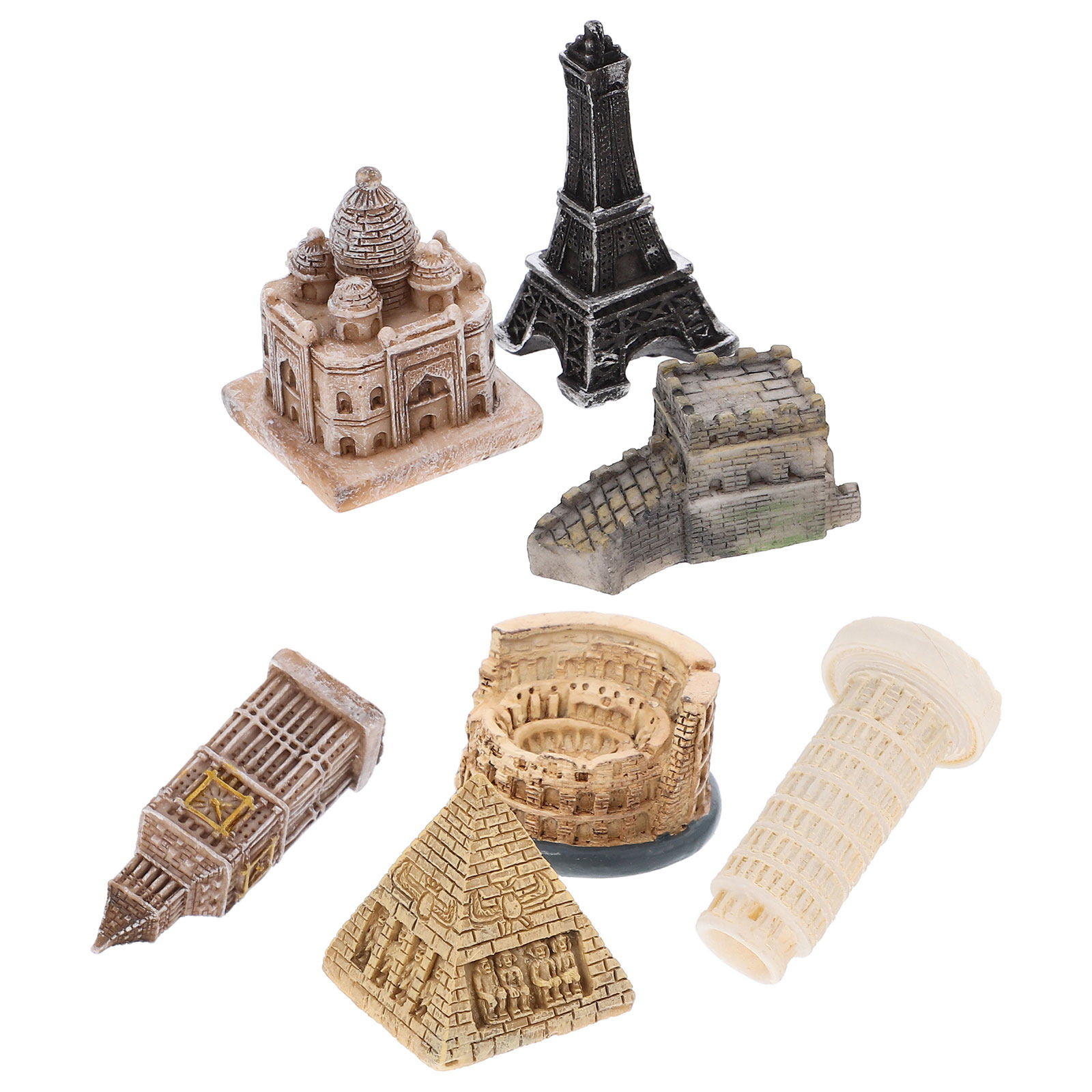 7-delige set Romeinse sculptur - Aquarium Fish Tank recensie en prijs