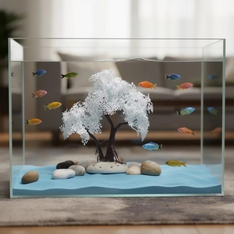 [Kunstmatige witte bonsai, zac - Betta Fish Tank recensie en prijs