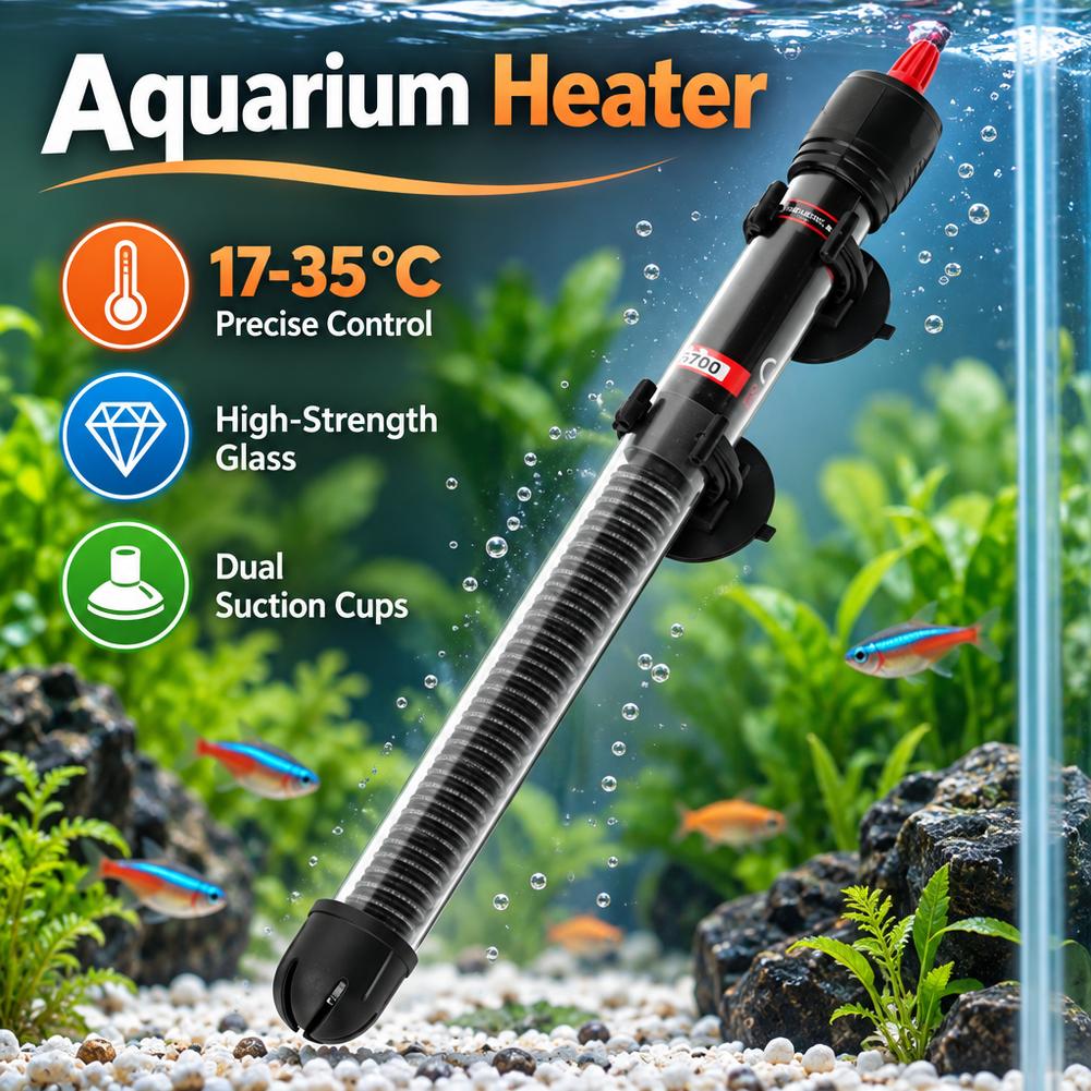 25/50/100/200/300W Aquariumver - Fish Tank Heater recensie en prijs