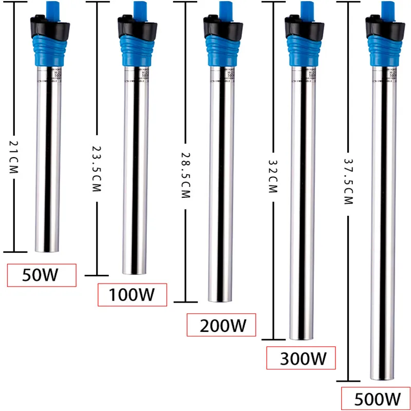 50W/100W/200W/300W/500W Dompel - Fish Tank Heater recensie en prijs