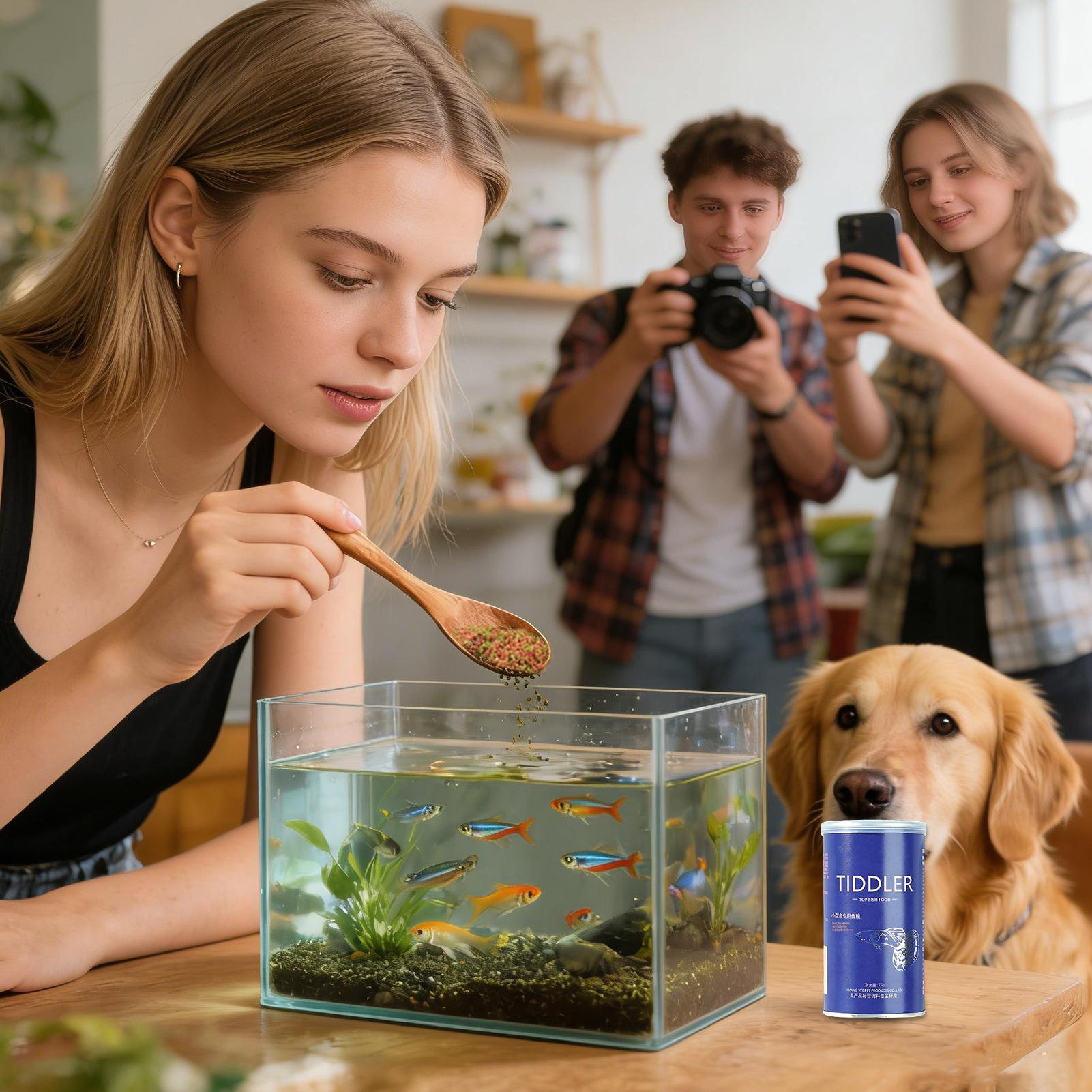 Visvoer Aquariumvoer Klein Bet - Betta Fish Tank recensie en prijs