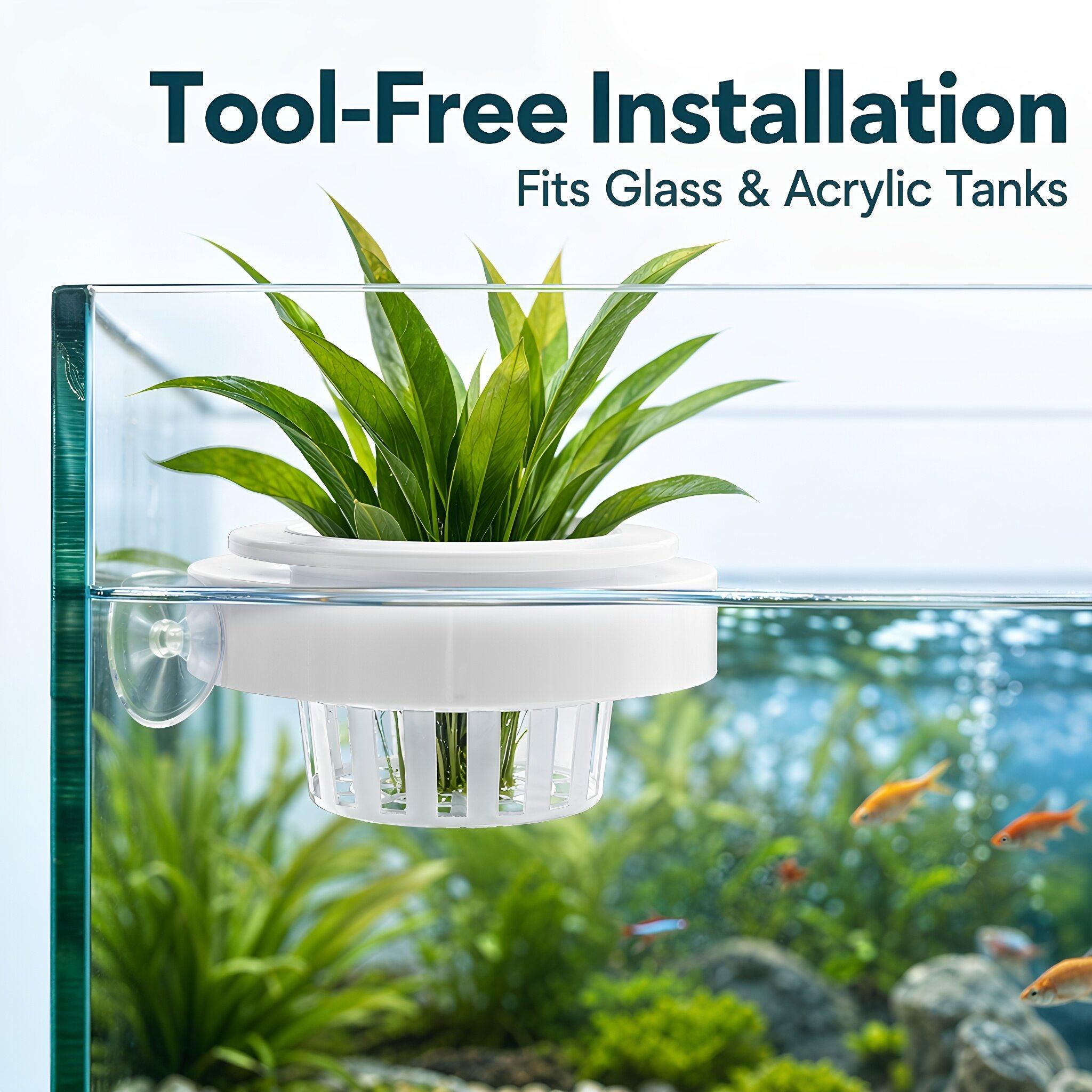 4 stuks drijvende plantenmand  - Aquarium Plants recensie en prijs