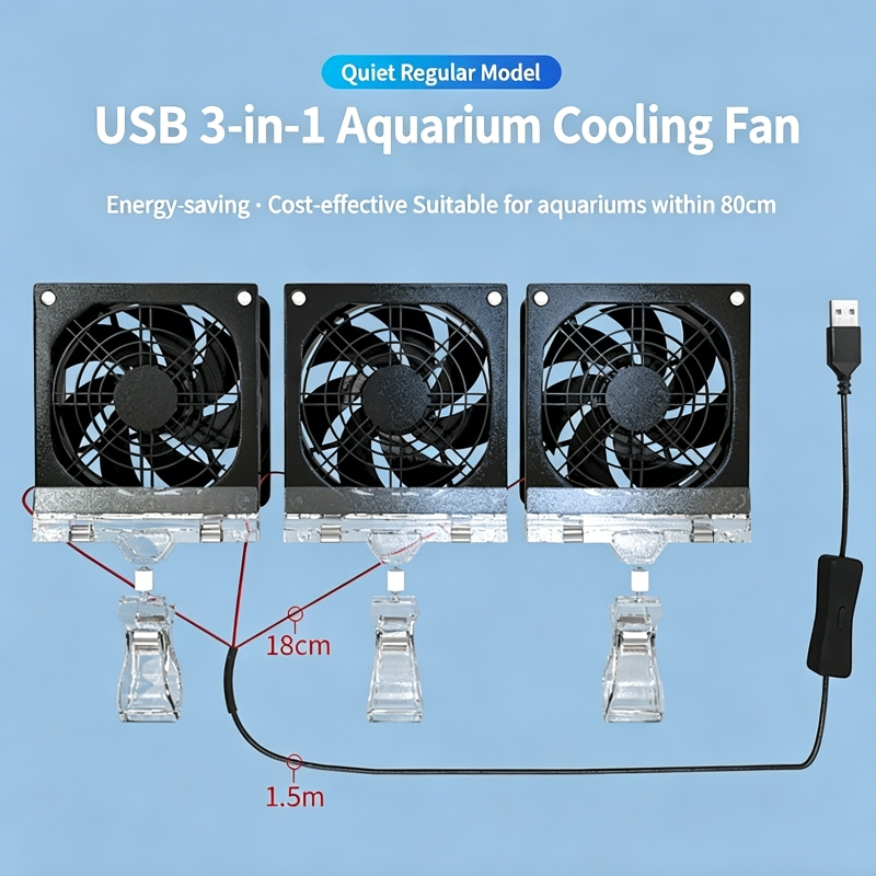 Snelle koelventilator Verstelb - Fish Tank Heater recensie en prijs
