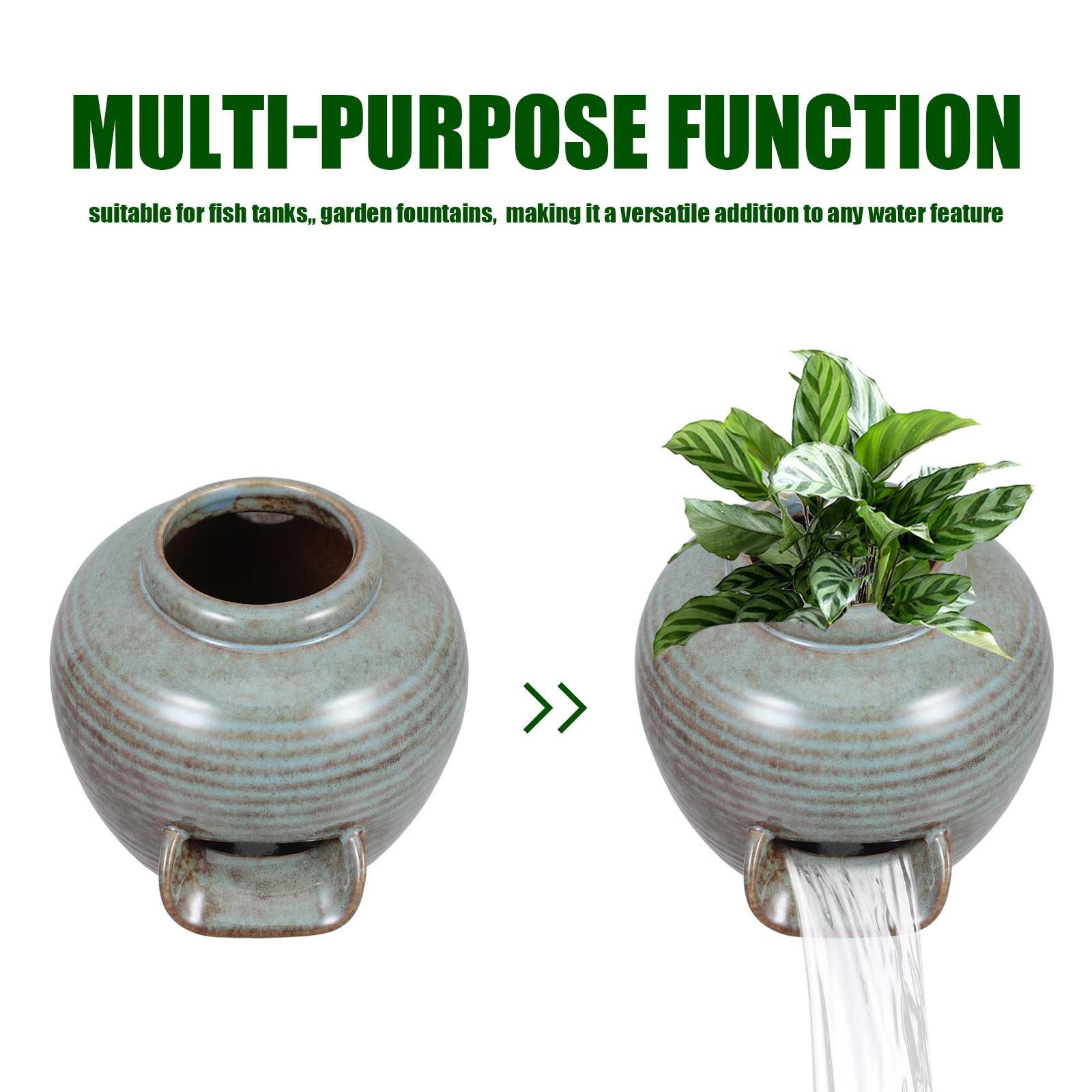 Indoor Waterval Circulatiepot  - Fish Aquarium Home recensie en prijs