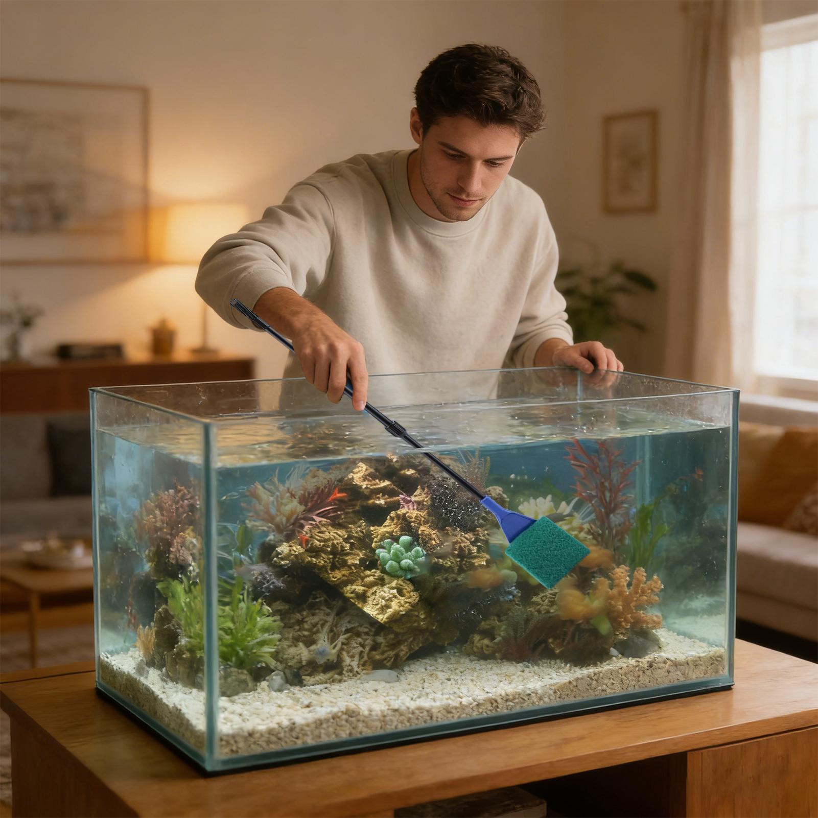 Aquariumreinigingsset met lang - Aquarium Fish Betta recensie en prijs