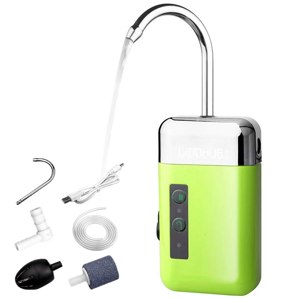 3L/min Oplaadbare Visluchtpomp - Aquarium Pump recensie en prijs